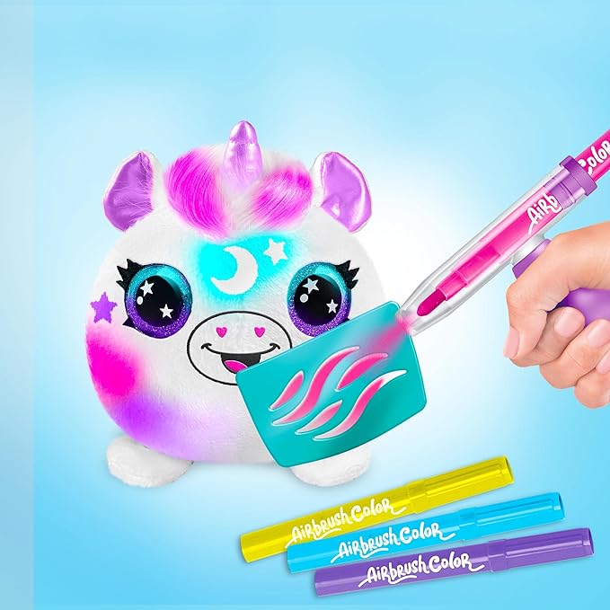 Buy Airbrush Plush Mini Mystery Kit Neon 2 Pack | Yallatoys.com