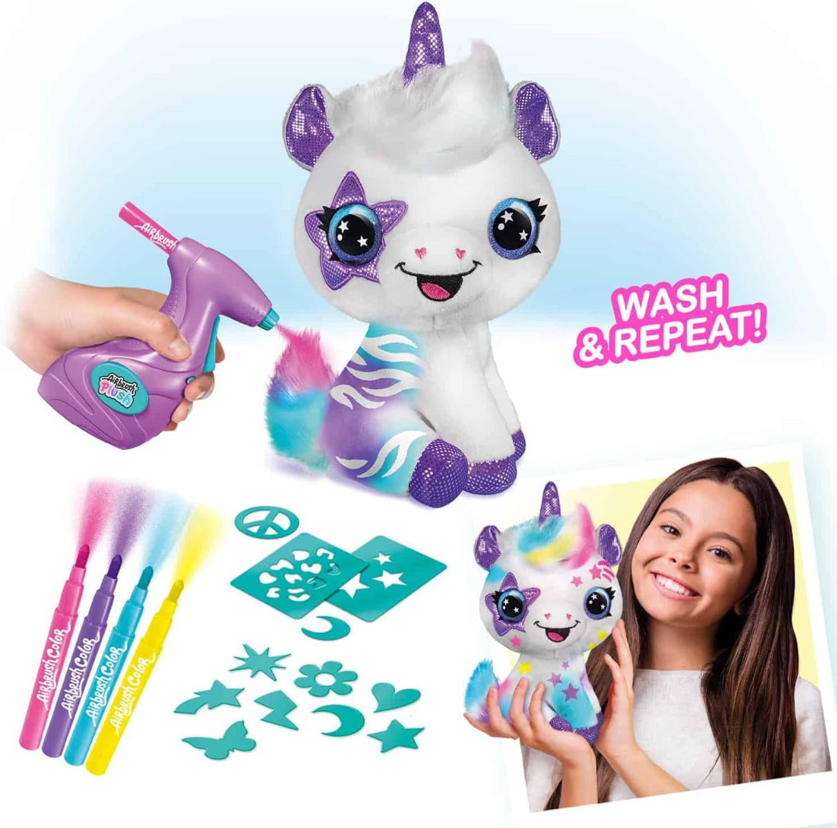 Buy Airbrush Plush Unicorn | Yallatoys.com