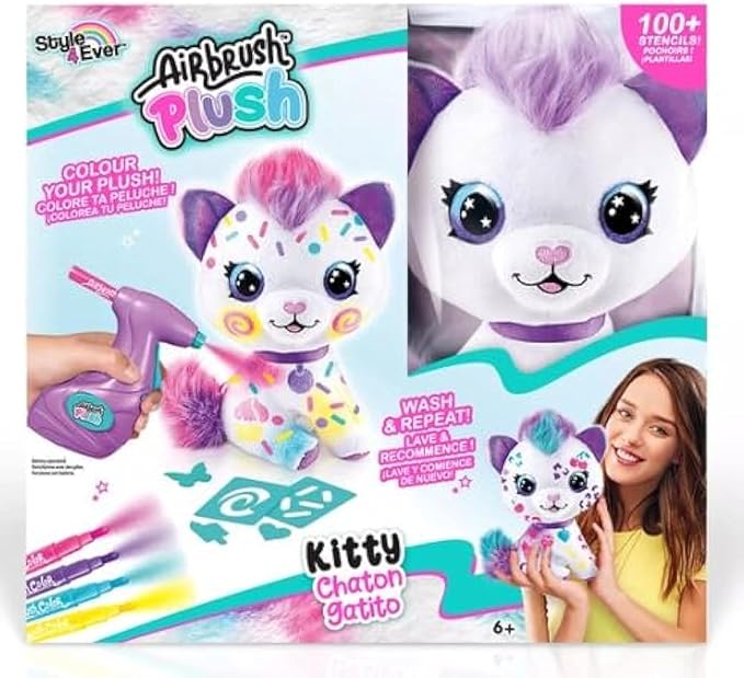 Buy Airbrush Plush Kitty Plush Toy | Yallatoys.com