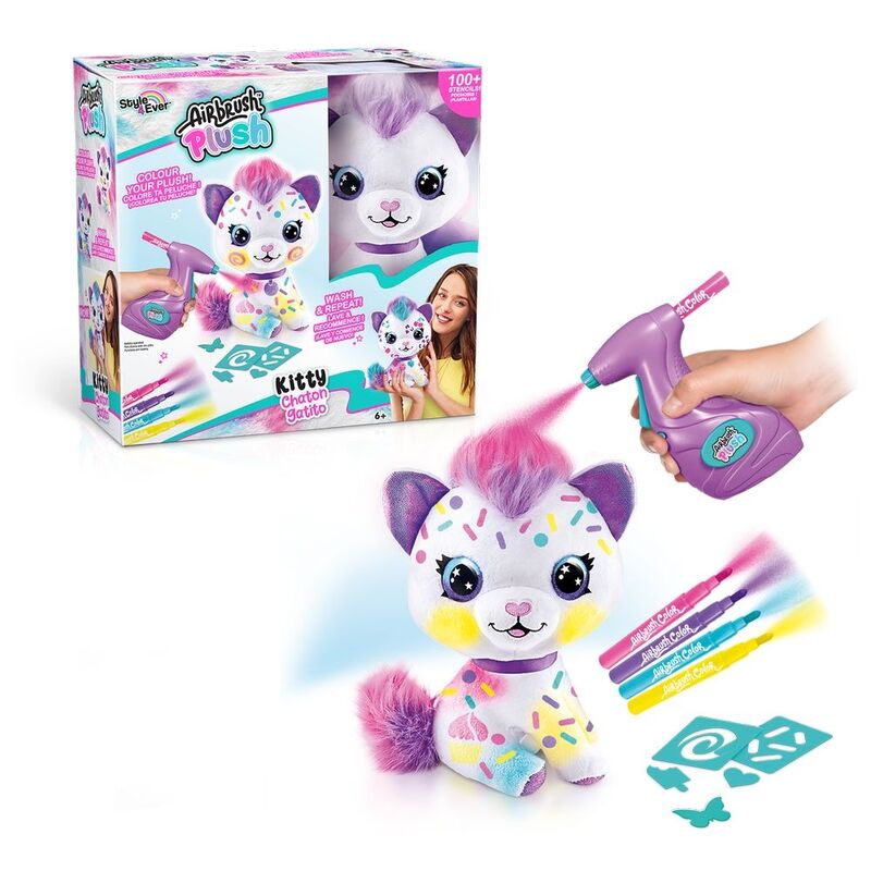 Buy Airbrush Plush Kitty Plush Toy | Yallatoys.com
