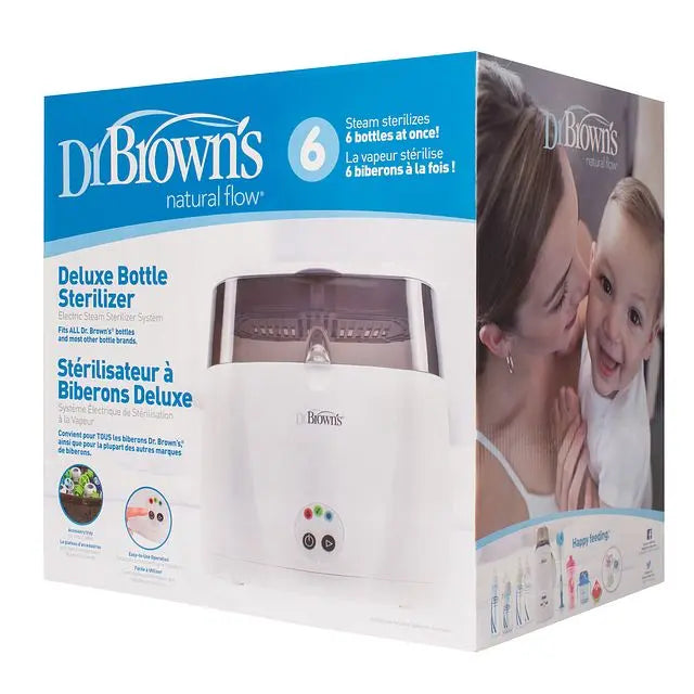 Dr Browns Deluxe Electric Bottle Sterilizer with Cycle Indicator Yallamomz Yallatoys