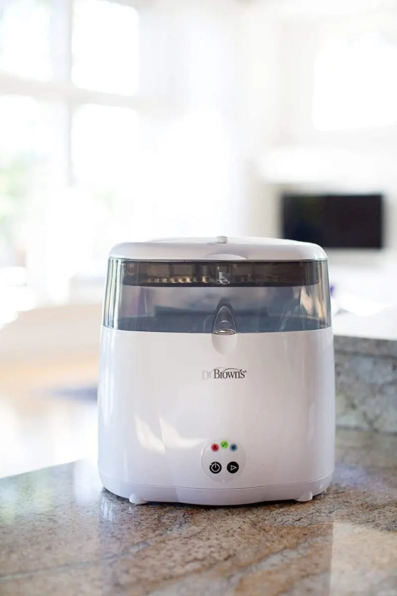 Dr Browns Deluxe Electric Bottle Sterilizer with Cycle Indicator Yallamomz Yallatoys