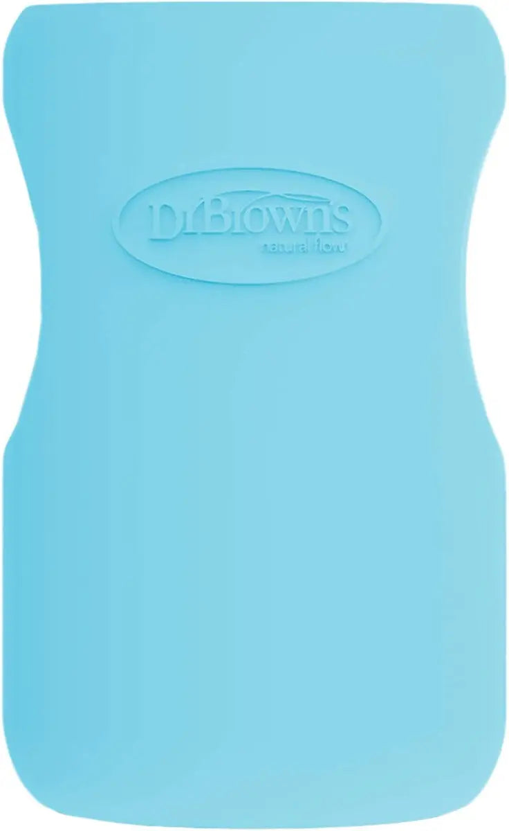 Dr Browns 9oz Glass Bottle Sleeve Blue Dr Browns