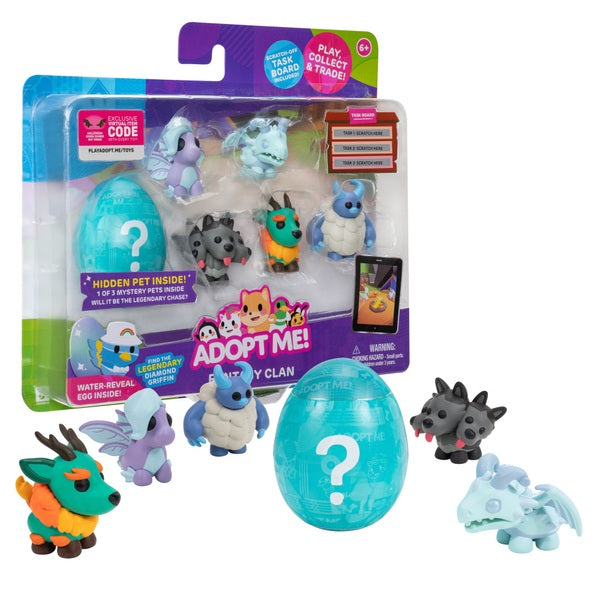 Buy Adopt Me Pet Fantasy Clan Exclusive Mini Figure 6-Pack | Yallatoys.com