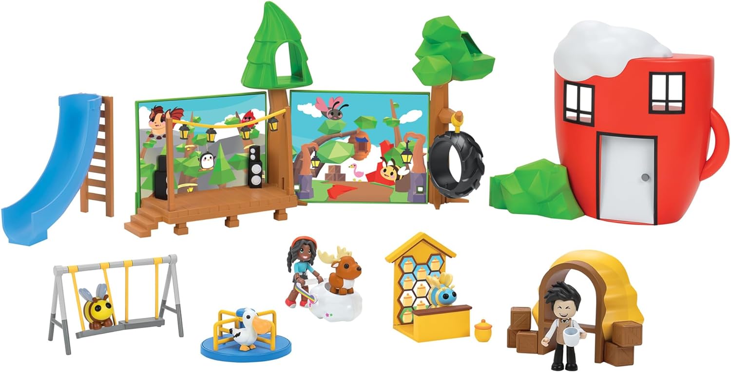 Buy Adoptme Coffee Shop and Park Playset | Yallatoys.com