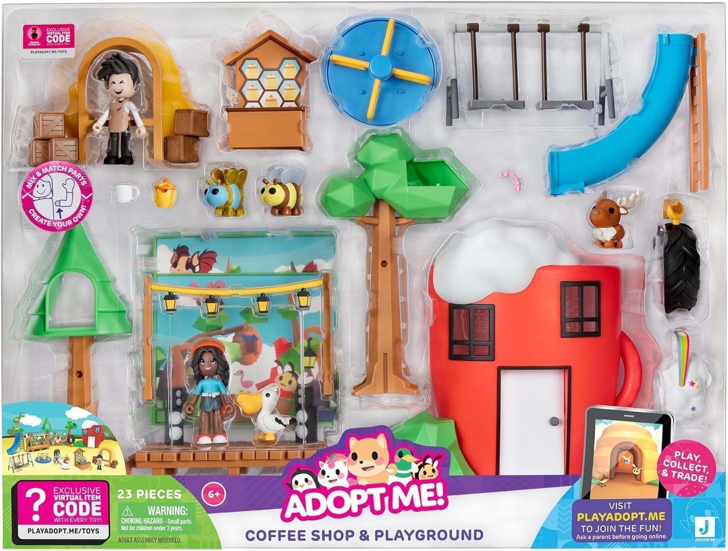 Buy Adoptme Coffee Shop and Park Playset | Yallatoys.com