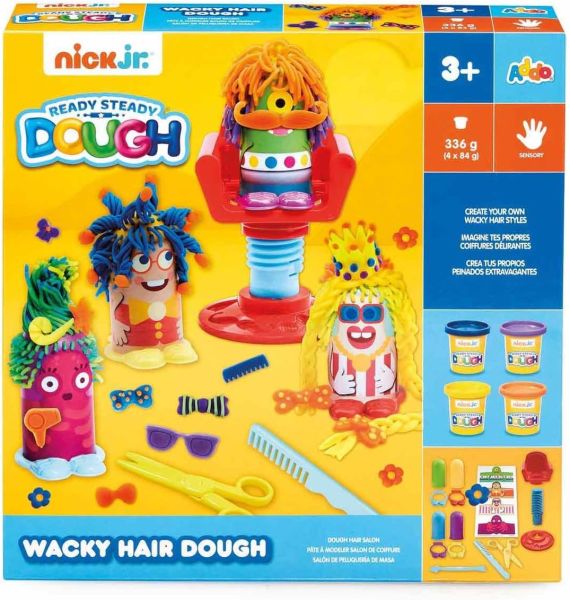 Buy Addo Nickjr Ready Steady Dough Wacky Hair Dough | Yallatoys.com