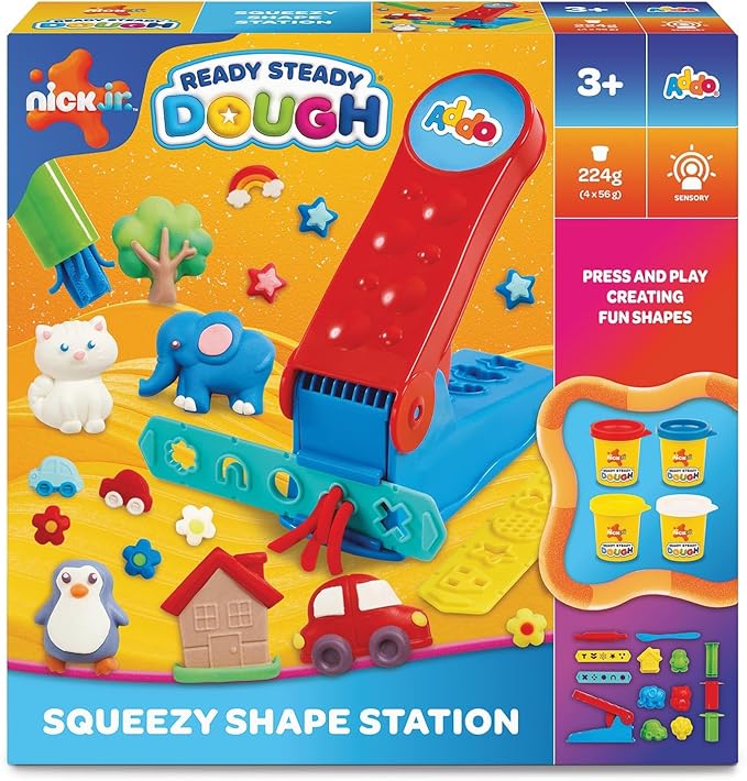 Buy Addo Nick Junior Ready Steady Dough Squeezy Shape Station | Yallatoys.com