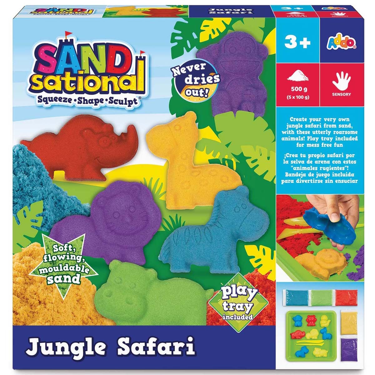 Buy Addo Sandsational Jungle Safari Playset | Yallatoys.com