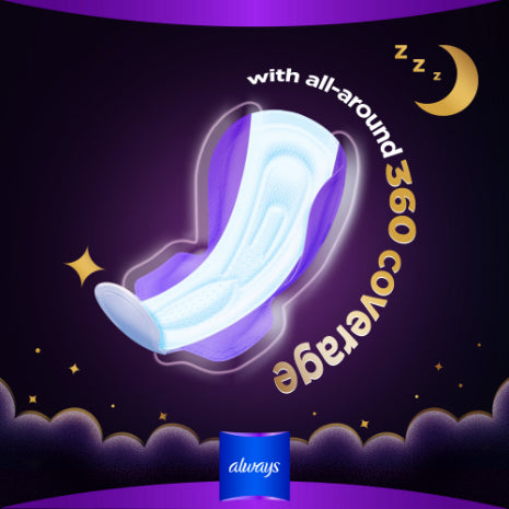 Always DreamZzz Clean & Dry Night long Thick Pads 20pcs Pack Always Dreamzzz Yallatoys