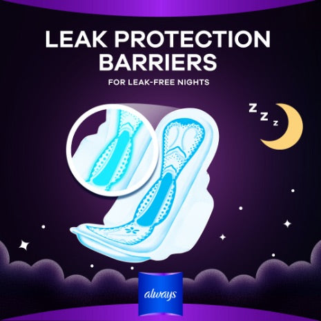 Always DreamZzz Clean & Dry Night long Thick Pads 20pcs Pack Always Dreamzzz Yallatoys
