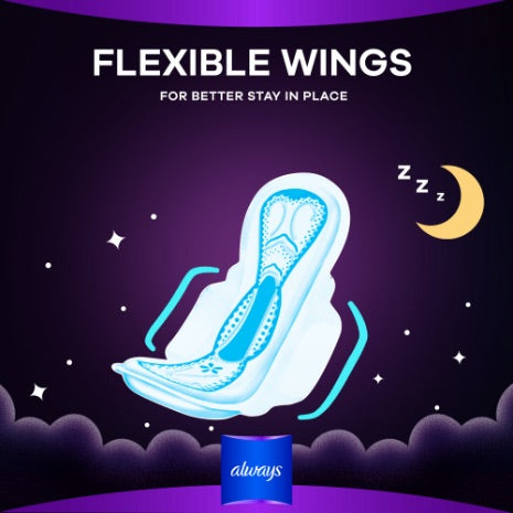 Always DreamZzz Clean & Dry Night long Thick Pads 20pcs Pack Always Dreamzzz Yallatoys