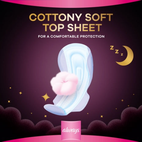 Always DreamZzz Cotton Soft Night long Thick Pads 20pcs Pack Always Dreamzzz Yallatoys