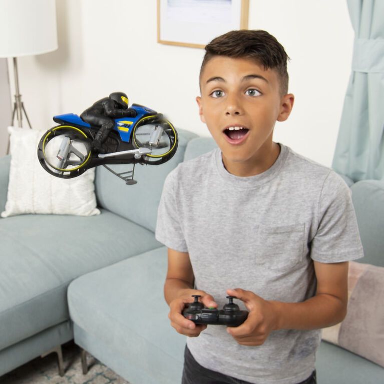 Buy Air Hogs Remote Control Flight Rider Motorbike Ground And Air Stunt | Yallatoys.com