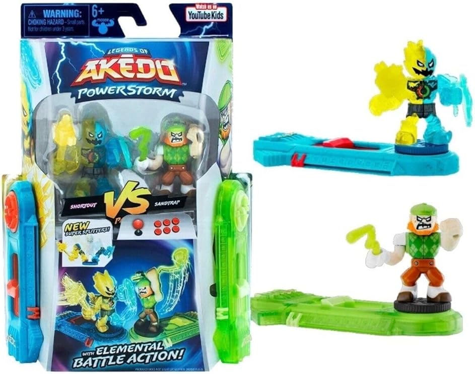 Buy Legends of Akedo Power Storm Versus Pack | Yallatoys.com