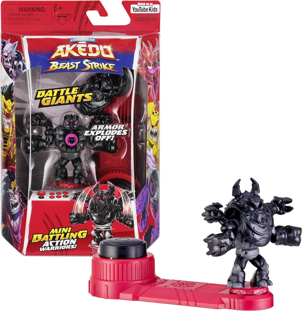 Buy Akedo Beast Strike Battling Giant Shadow Roach | Yallatoys.com