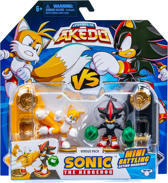 Buy Akedo Sonic The Hedgehog Versus Pack with Tails and Shadow | Yallatoys.com