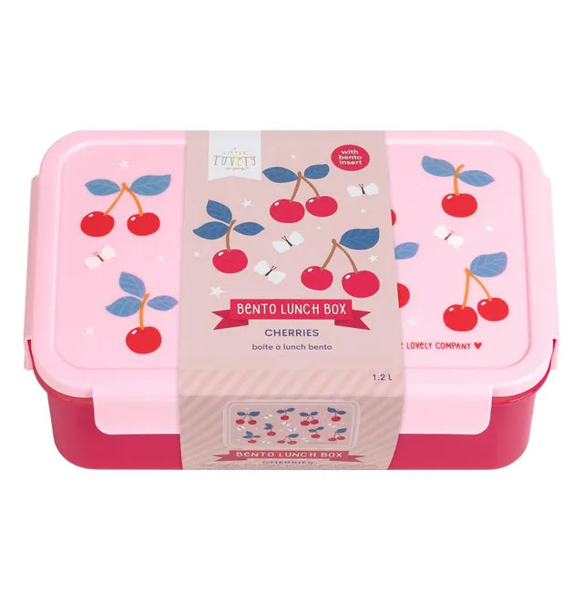 Buy A little Lovely Company Kids Bento Lunch Box Cherries | Yallatoys.com