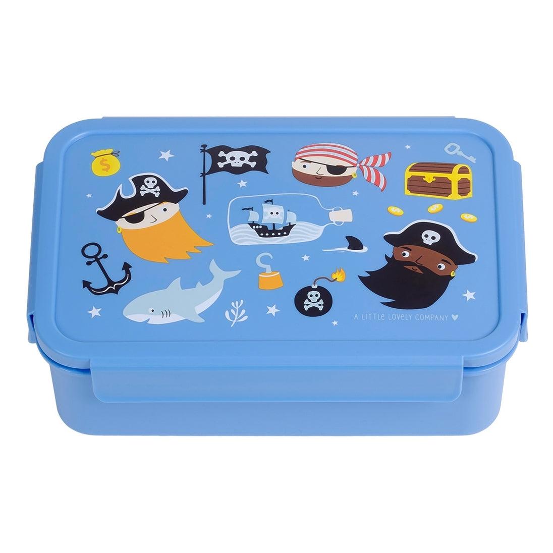 Buy A Little Lovely Company Bento Lunch Box Pirates | Yallatoys.com