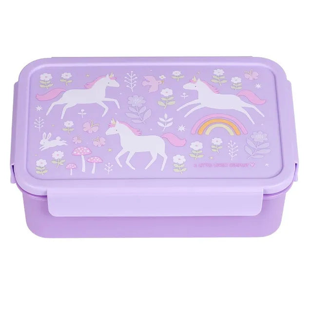 Buy A Little Lovely Company 3 Compartment Bento Lunch Box Unicorn Dreams | Yallatoys.com
