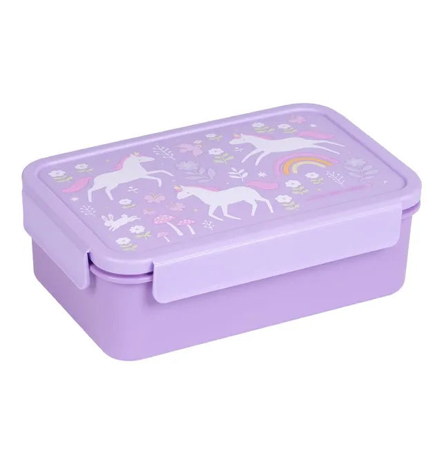 Buy A Little Lovely Company 3 Compartment Bento Lunch Box Unicorn Dreams | Yallatoys.com