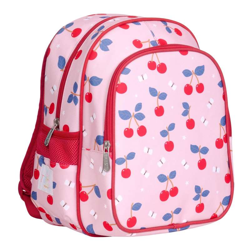Buy A Little Lovely Company Backpack With Cooler Pocket Cherries | Yallatoys.com