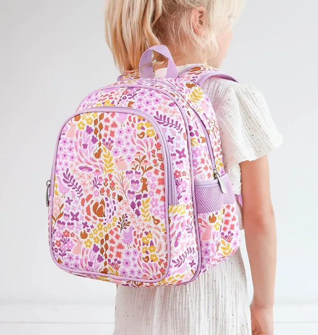 Buy A little Lovely Company Kids Backpack Flower Garden 12 6Inch | Yallatoys.com