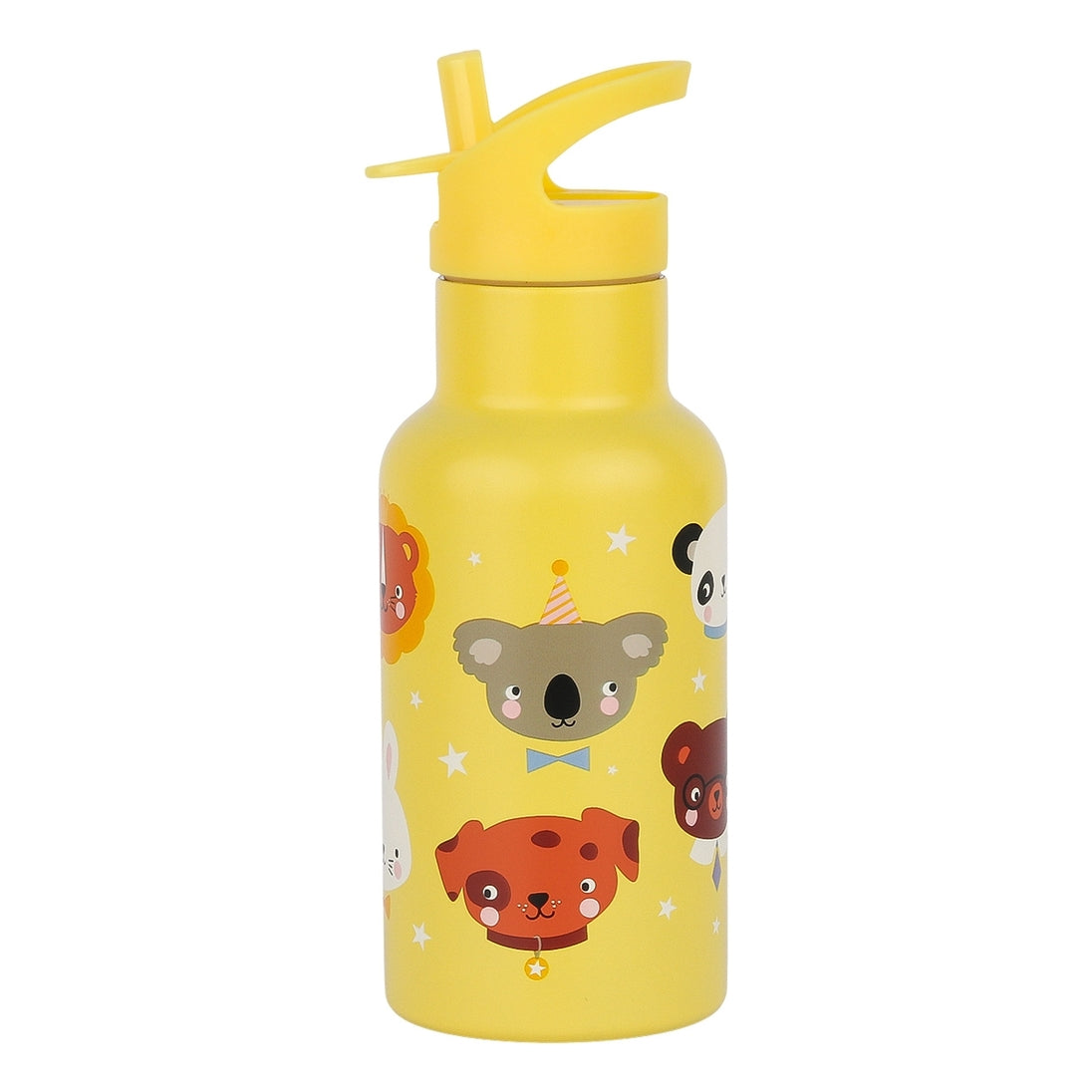 Buy A Little Lovely Company Stainless Steel Water Bottle 350ml Animal Friends | Yallatoys.com