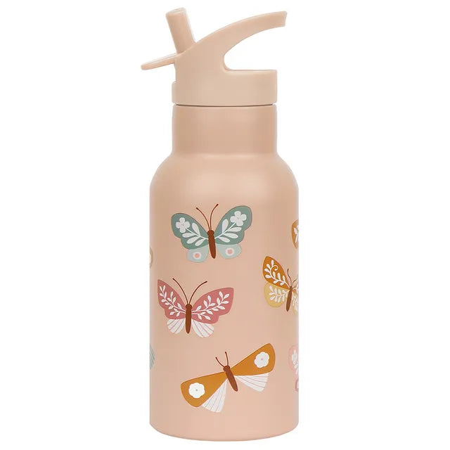 Buy A Little Lovely Company  Stainless Steel Bottle Butterflies 350ml | Yallatoys.com