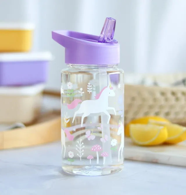 Buy A Little Lovely Company Kids Water Bottle Unicorn Dreams 450ml | Yallatoys.com