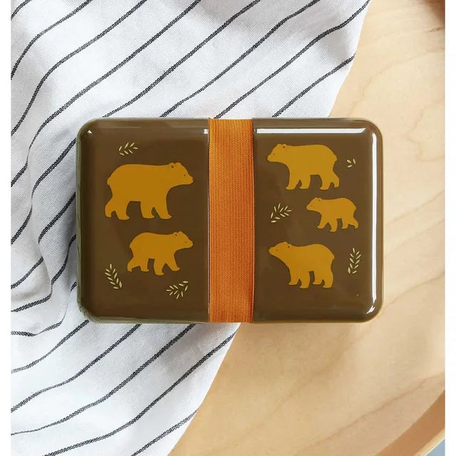 Buy A Little Lovely Company 1 Compartment Lunch Box Bears | Yallatoys.com