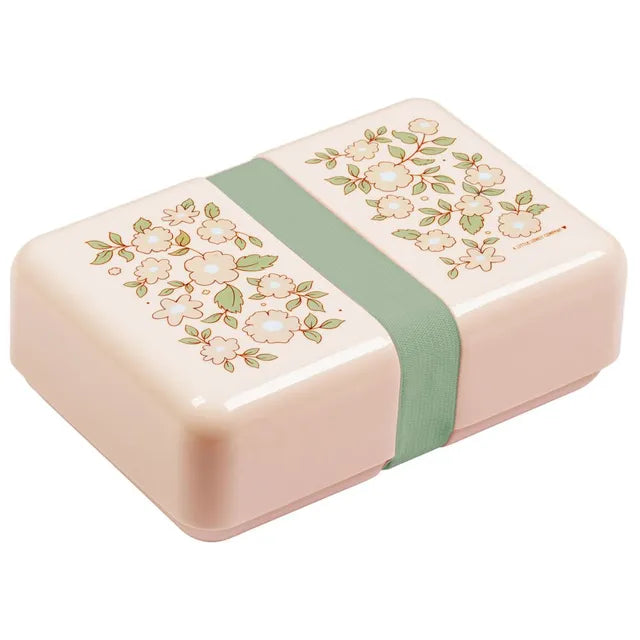 Buy A Little Lovely Company 1 Compartment Lunch Box Blossoms Pink | Yallatoys.com