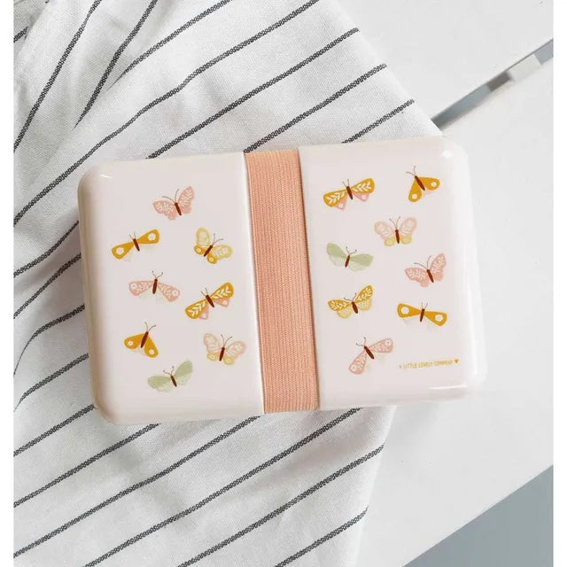 Buy A Little Lovely Company 1 Compartment Lunch Box Butterflies | Yallatoys.com