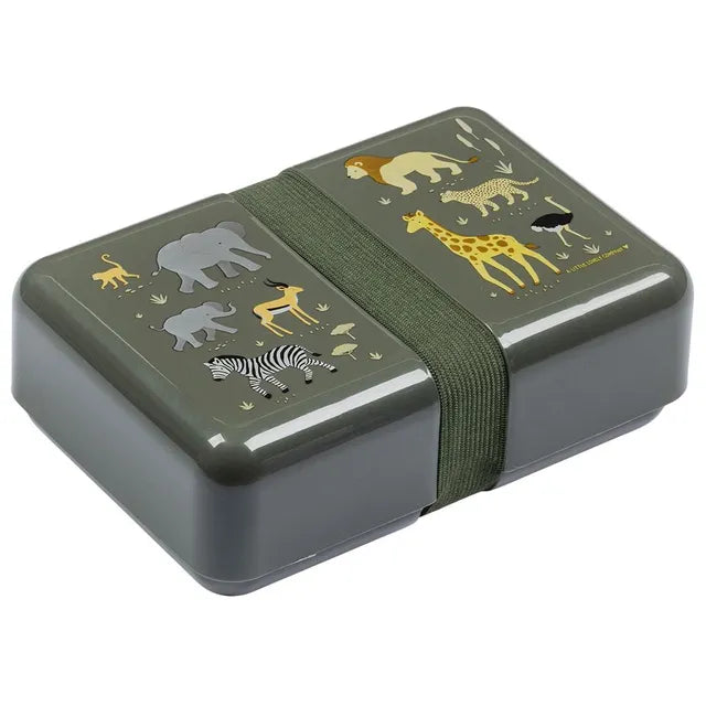 Buy A Little Lovely Company 1 Compartment Lunch Box Savanna | Yallatoys.com