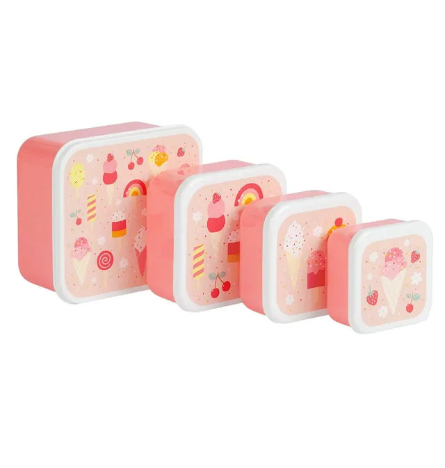 Buy A little Lovely Company Lunch And Snack Box Set Ice Cream | Yallatoys.com