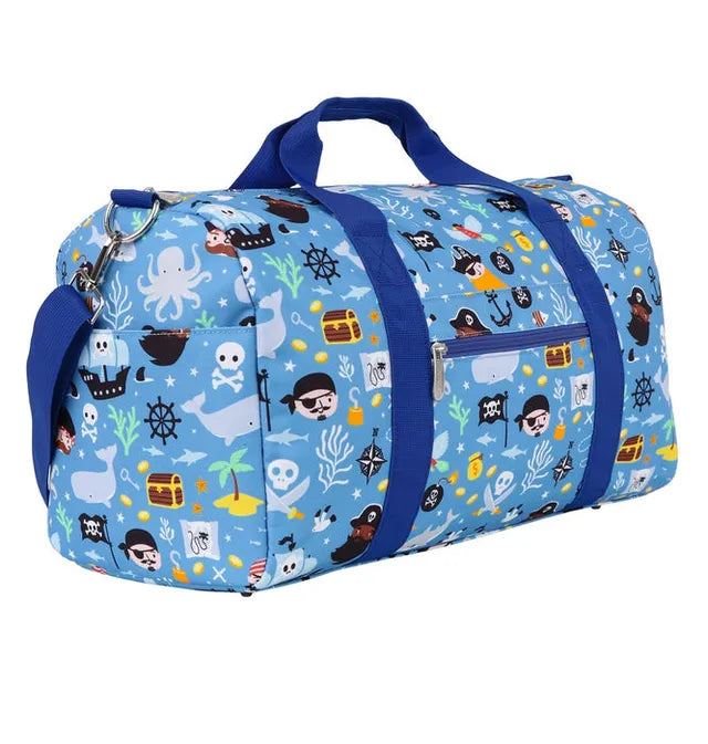 Buy A little Lovely Company Pirates Print Travel Bag Blue | Yallatoys.com