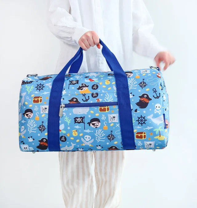 Buy A little Lovely Company Pirates Print Travel Bag Blue | Yallatoys.com