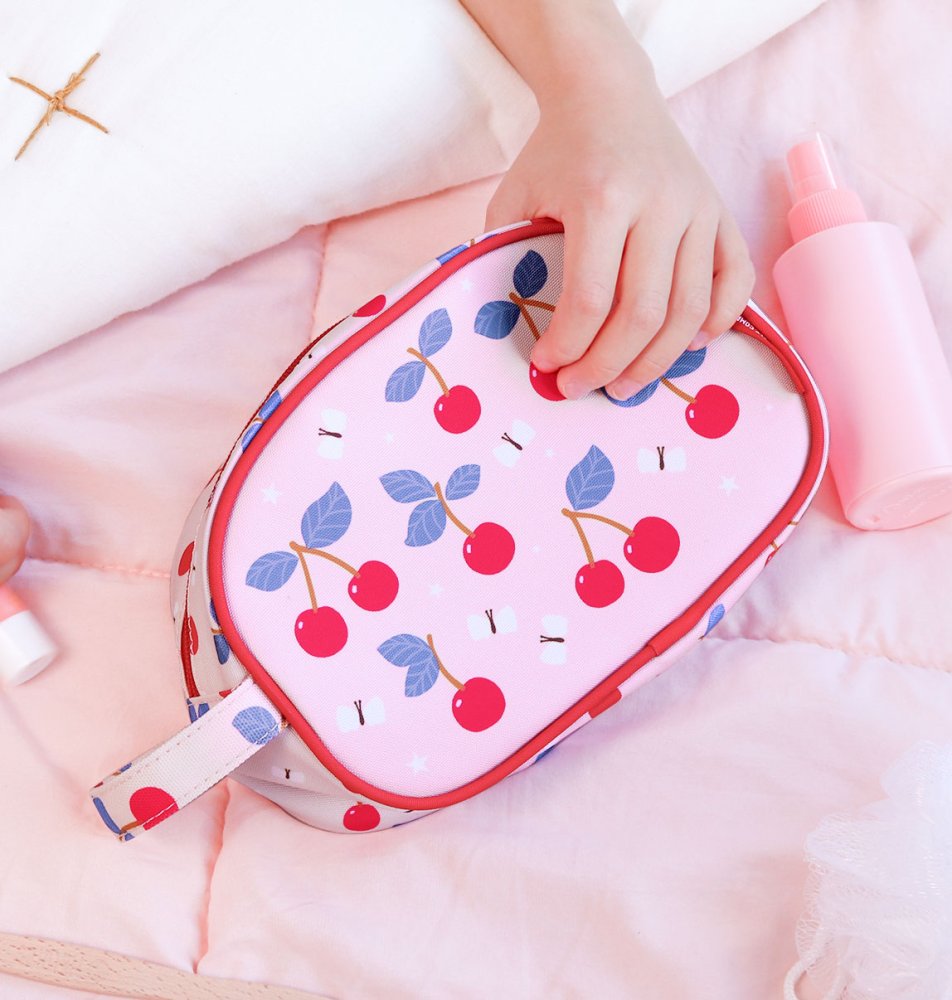 Buy A Little Lovely Company Cherries Toiletry Bag | Yallatoys.com