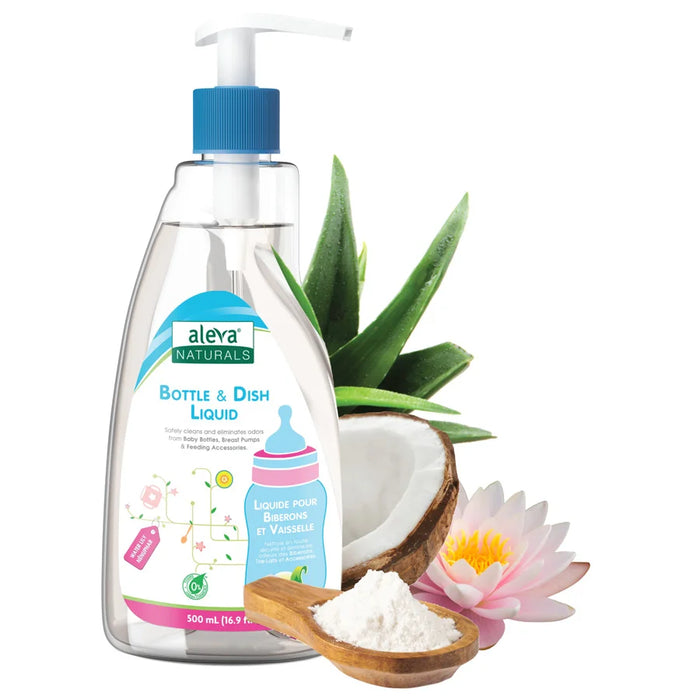 Aleva Naturals Bottle & Dish Liquid Water Lily 500 ml Aleva Naturals Yallatoys