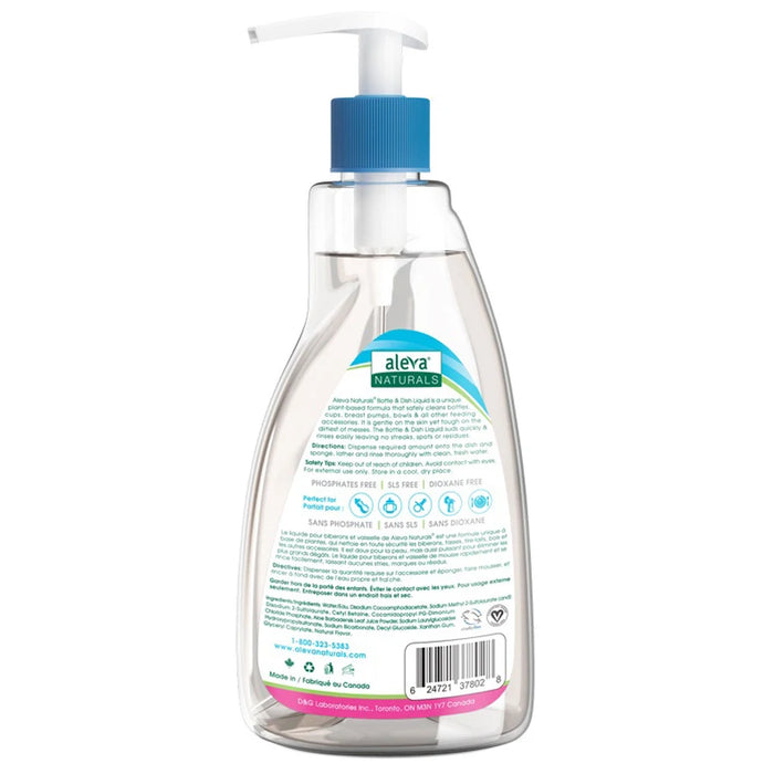 Aleva Naturals Bottle & Dish Liquid Water Lily 500 ml Aleva Naturals Yallatoys
