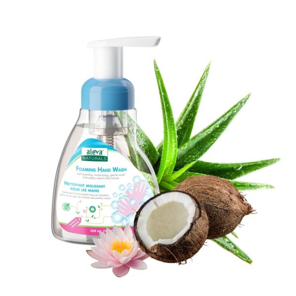 Aleva Naturals Foamimg Hand Wash Water Lily 300 ml Aleva Naturals Yallatoys