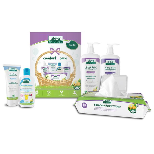 Aleva Naturals Newborn Comfort Care Gift Set Aleva Naturals Yallatoys