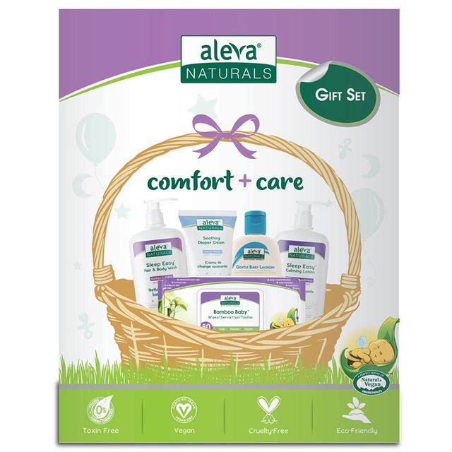 Aleva Naturals Newborn Comfort Care Gift Set Aleva Naturals Yallatoys