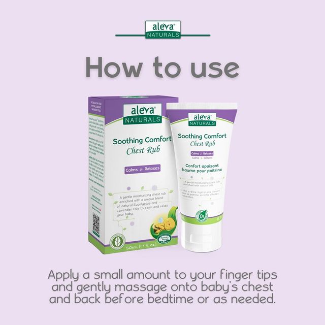 Aleva Naturals Soothing Comfort Chest Rub 50 ml Aleva Naturals Yallatoys