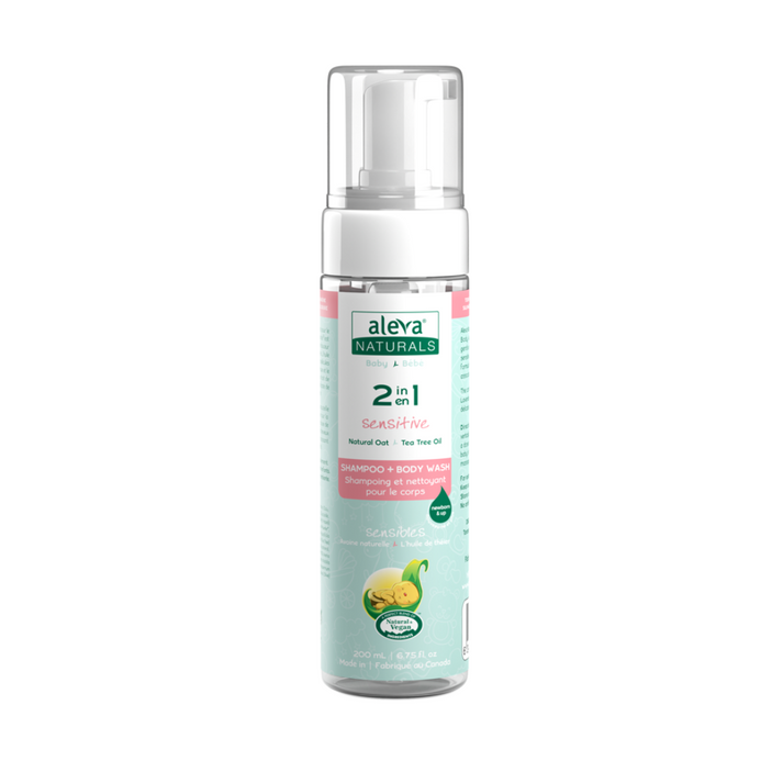 Aleva Naturals 2 in 1 Hair & Body Wash 200 ml Aleva Naturals Yallatoys