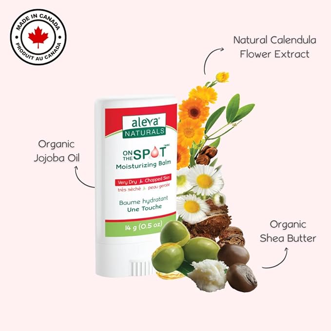 Aleva Naturals On the Spot Moisturizing Balm 14g Aleva Naturals Yallatoys
