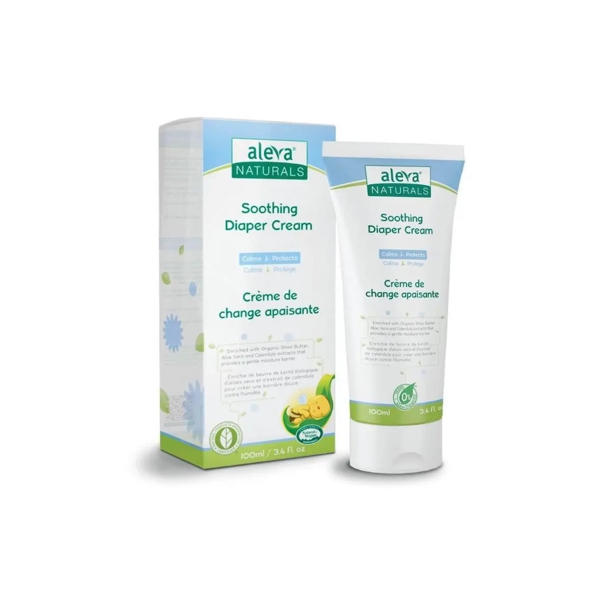 Aleva Naturals Soothing Diaper Cream 100ml Aleva Naturals Yallatoys