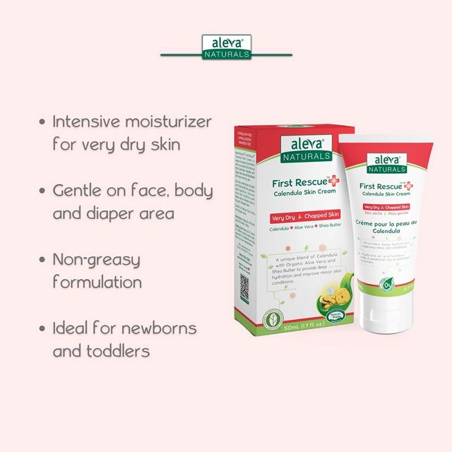 Aleva Naturals First Rescue Calendula and Skin Cream 50ml Aleva Naturals Yallatoys