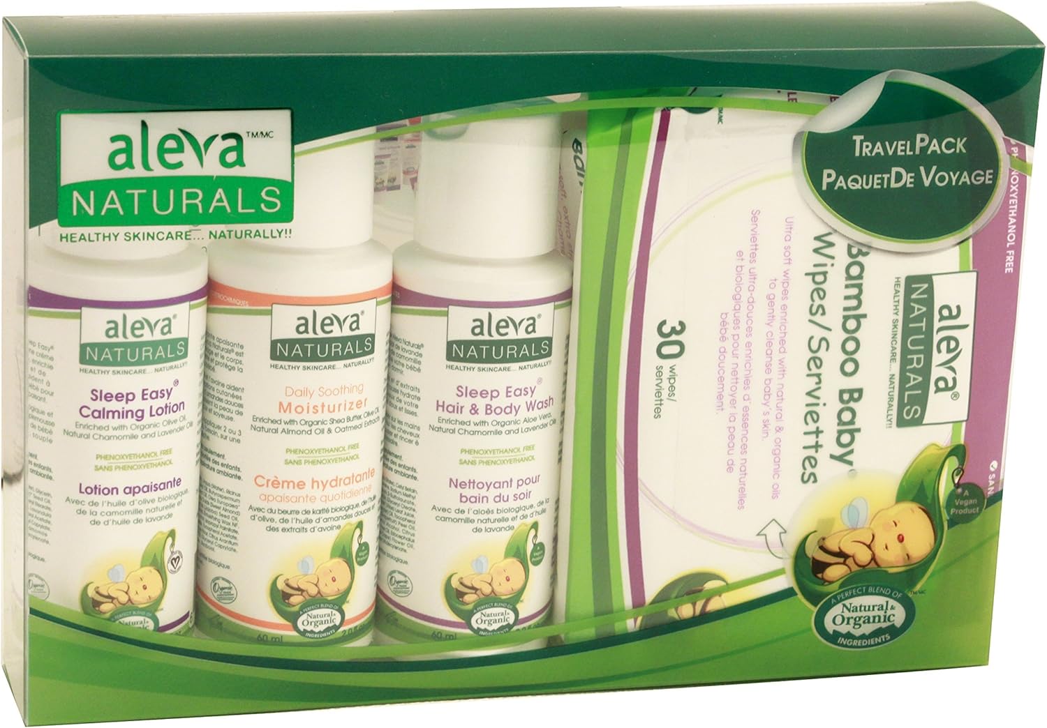 Aleva Naturals Newborn Travel Or Starter Kit Aleva Naturals Yallatoys