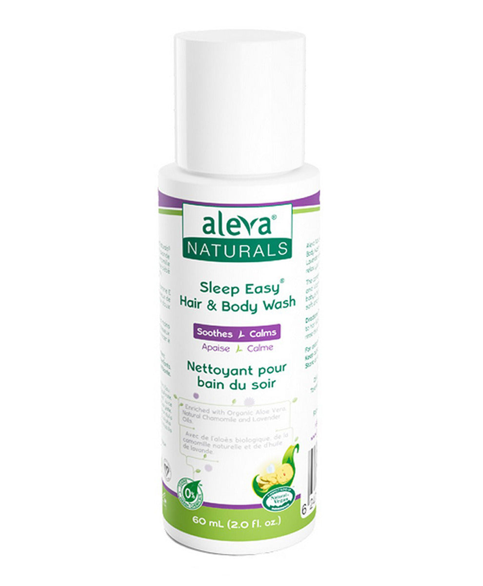Aleva Naturals Sleep Easy Hair & Body Wash Travel Size 60 ml Aleva Naturals Yallatoys